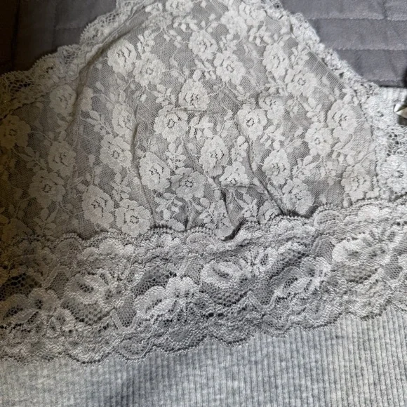 Gray Nightgown XL Like New - Picture 3 of 6